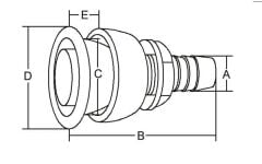Tank havalandırma Düz