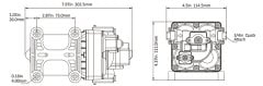 Seaflo Tekne Karavan için Hidrofor 11 lt/dk 12 Volt