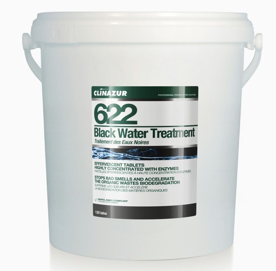 Clin Azur 622 Pis su tankları için Biyolojik Tablet, 120 adet