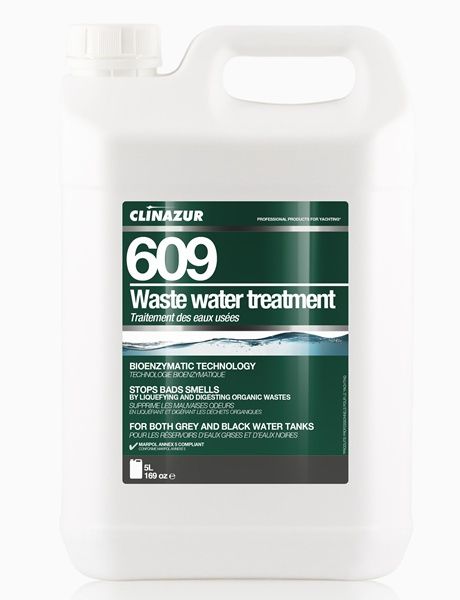 Clin Azur 609 Pis su tank temizleyici, 5 litre