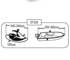 Lalizas  MİNİ Bot Koruma Örtüsü   360*150 cm