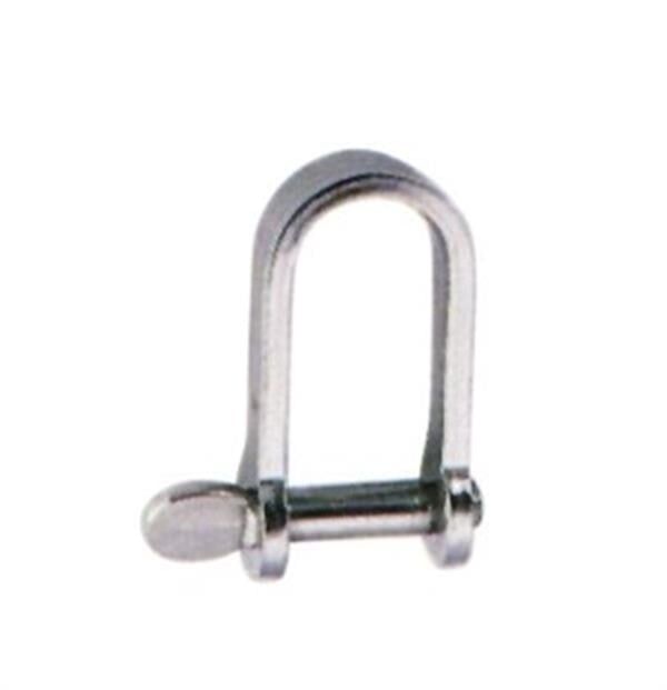 Yassı Krom zincir kilidi 8 mm