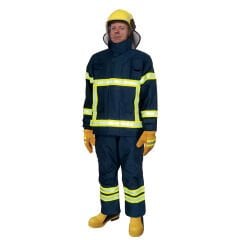 LALIZAS Antipiros Lalizas marin Antipiros İtfaiyeci Elbisesi Seti,Fireman's Suit Set, L, SOLAS/MED, EN469:2020