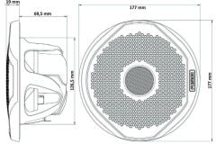 Fusion Marin hoparlör 200W
