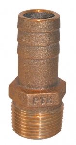 Groco bronz hortum rakoru Hortum iç Ø: 2“