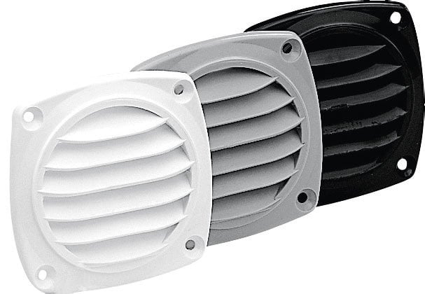 Plastik havalandırma 86 mm Beyaz