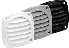 Plastik havalandırma 86 mm Beyaz