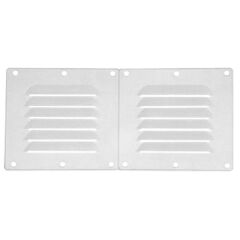 Plastik Havalandırma Izgarası 55x115 mm Siyah