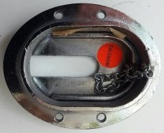 Osculati Kapaklı Zincir Loçası Krom, 16mm
