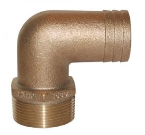 Groco bronz hortum rakoru Hortum iç Ø: 2“