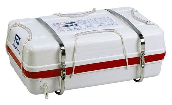 Plastimo Crusier Cansalı Montaj Braketi, 6 Kişilik, Krom
