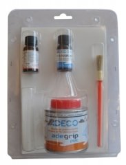 ADECO PVC kumaş için Şişme bot Tamir Kiti gri kumaş