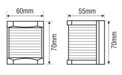 Lalizas Classic LED 12 Pupa Feneri 12/24V 135°