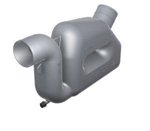 Vetus Waterlock LP75, Egzos Susturucu