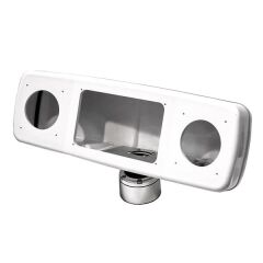 Scanstrut Marin SPD-4xi-W Güverte Tipi Çoklu Ekran Kutusu (Beyaz) 7''