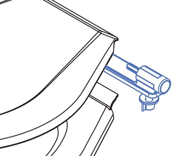 TMC Marin Lüks Tuvalet için kapak menteşe seti