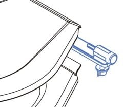 TMC Marin Lüks Tuvalet için kapak menteşe seti