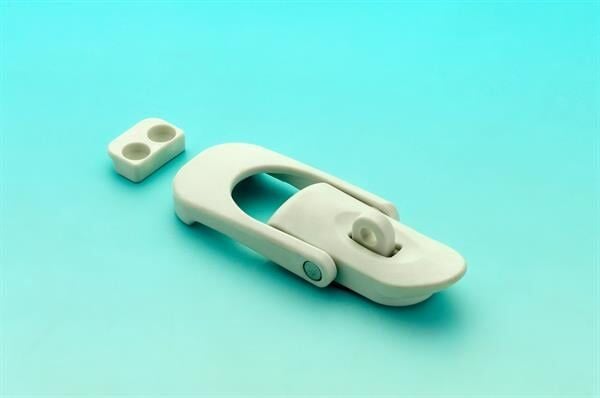 Plastik Gergili kilit 115 mm Beyaz