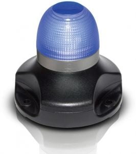 Hella Marine 360° Multi-Flaş LED’li Çakar Lamba – Mavi