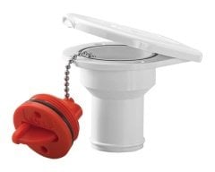 Yakıt Dolum Ağızı Kapaklı 50 mm  Beyaz