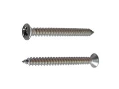 Fastenting 10 mm Ahşap vidası, 304 Krom 10x2