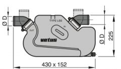 Vetus waterlock, Tekne Egzoz Susturucu