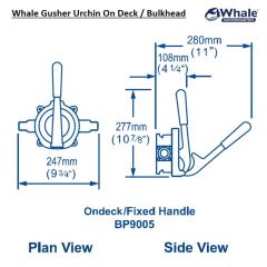 Whale BP9005 Gusher Urchin Sintine pompası