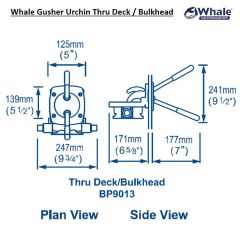Whale BP9013 Gusher Urchin Sintine pompası