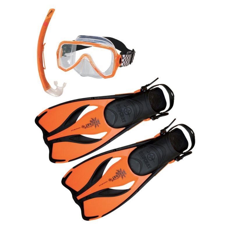 BEUCHAT SET PMS OCEO Çocuk Palet, Maske, Şnorkel 24-26