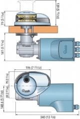 Quick Prince Zincir çapa ırgatı 24V 8mm 1500W