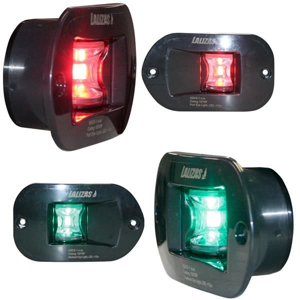 Nuovarade Fos Led 12 İskele&Sancak Feneri, Siyah, Gömme