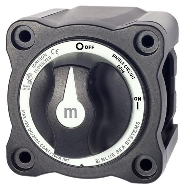 Blue Sea Systems Mini Marin Akü Şalteri 300A (On-Off Tipi)