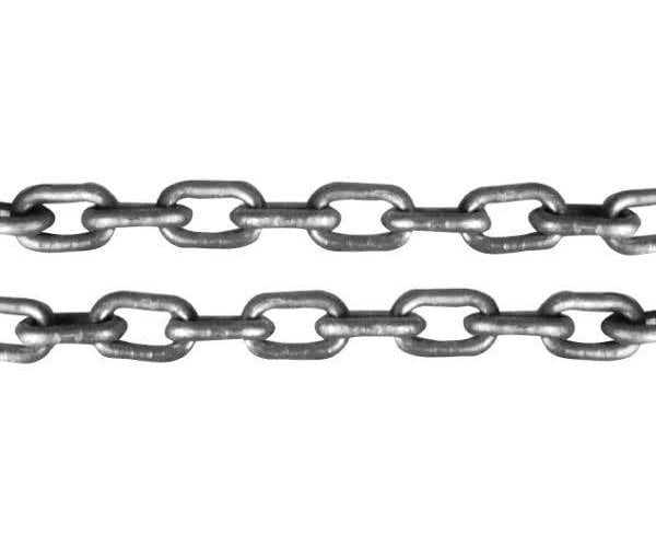 FORCE Normal Baklalı Galvaniz Zincir DIN5685A Ø10mm