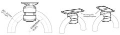 Scanstrut RL-505-RM Rokk Montaj Braketi