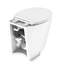 Seaflo Elektrikli Lüx Marin Tuvalet, Selenoidli