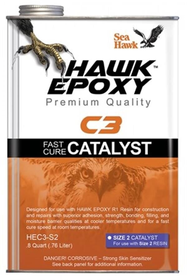 SeaHawk EPOXY C3  Epoksi sertleştirici HIZLI 0.76 litre
