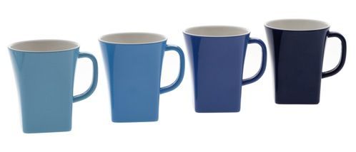 Gimex QUADRATO Melamin Kupa 4 lü Set