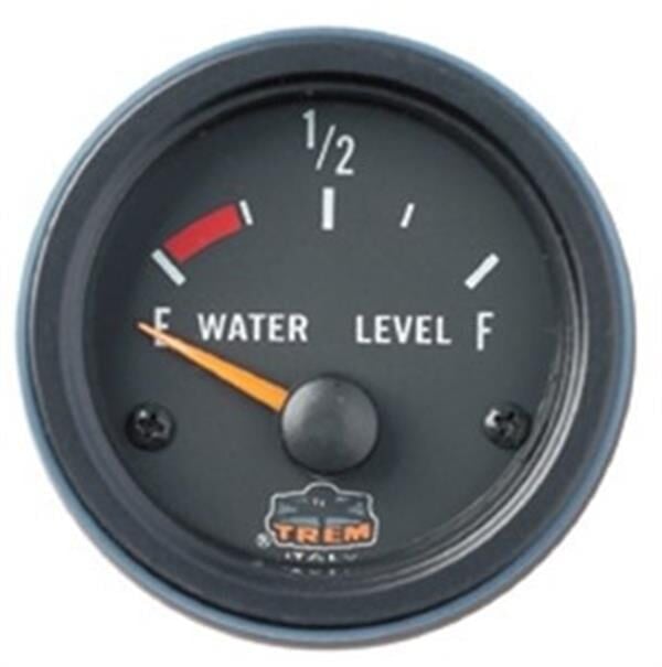 TREM Yakıt Seviye Göstergesi 12 V (10-180 Ω, Paslanmaz Çelik Model)