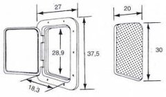 Nuova Rade Topline plastik kapak 270x375