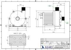 Manyetik Klima Pompası, 48V, IP65. Maks.66000Btu