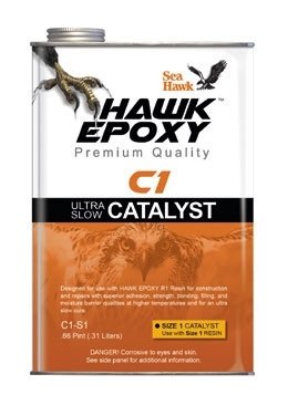 SeaHawk EPOXY C1  Epoksi sertleştirici EXTRA YAVAŞ 0.31 litre