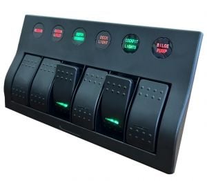 Karavan-Tekne için Sigorta paneli 6'lı