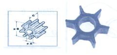 Makine İmpelleri CEF için Mariner-Merc&Suz Ø19 51,8Χ19,05