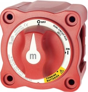 Blue Sea Systems M-Serisi Çift Devreli Akü Şalteri