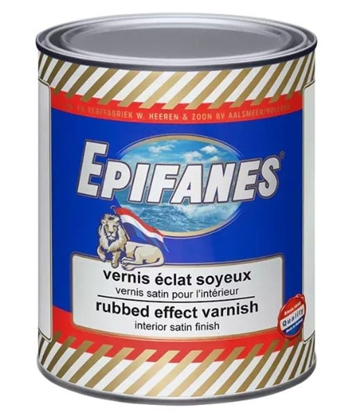 Epifanes Rubbed Effect Varnis, Saten Vernik, 1 litre