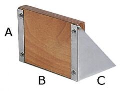 Osculati Dıştan takma deniz motoru braketi, 8-30 hp