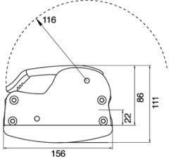 Spinlock, XCS0610/HSB, Yatay-Horizontal Halat Kıstırma, 6-10mm