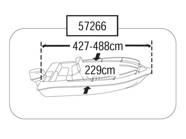 Lalizas SEACOVER Tekne Bot Koruma Örtüsü no 2