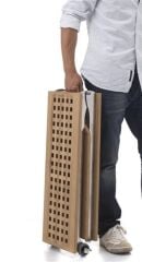 Trem katlanır paserella