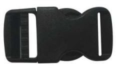 Osculati Marin Plastik Toka, 25mm, Siyah